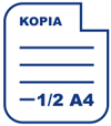 druki samokopiujace 1 2 a4